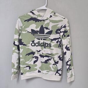 Adidas Boys Camouflage Hoodie